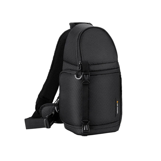 [BRAND NEW] K&F Concept 10L Nylon Black / Golden Leather Camera Sling Bag with Tripod Holder
