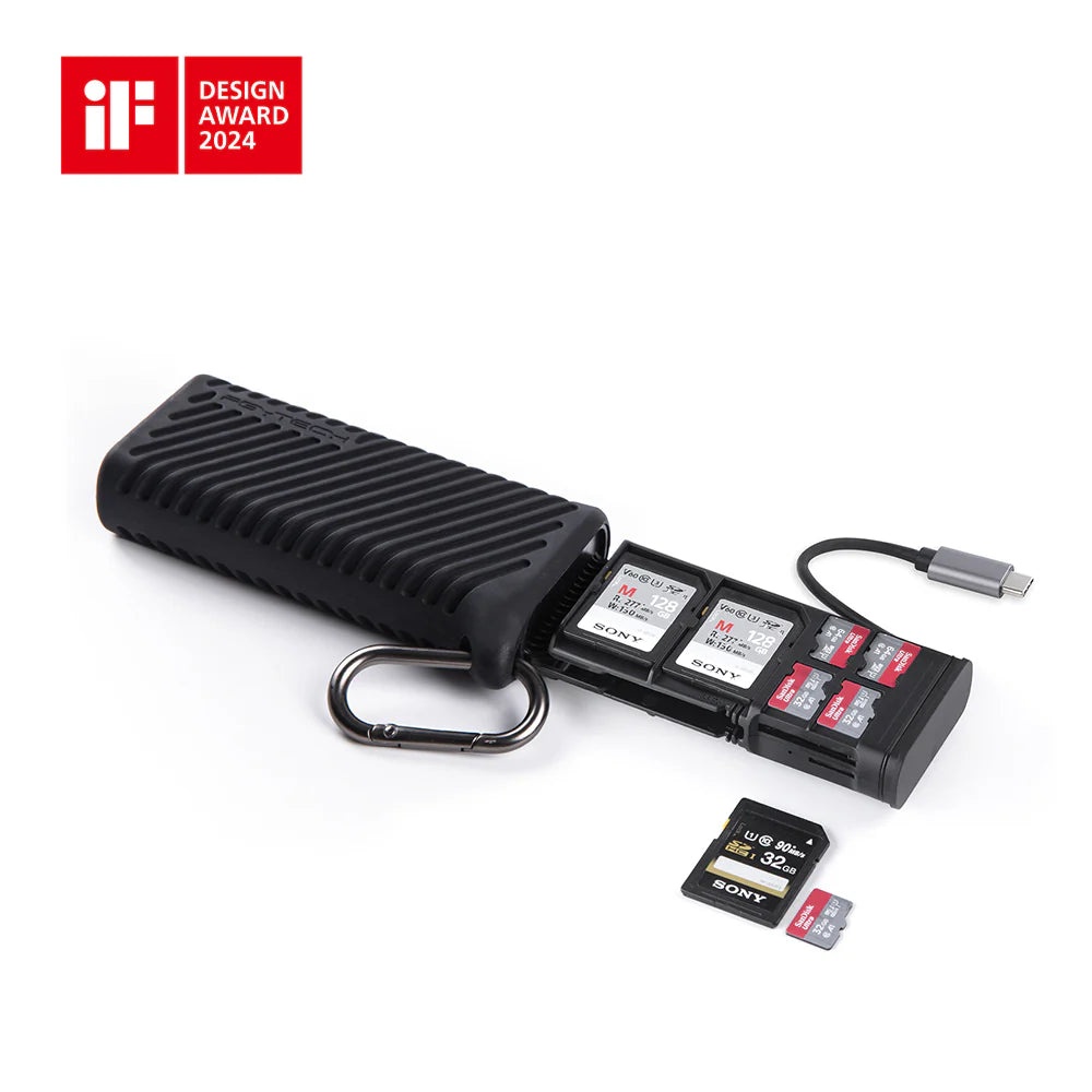 [BRAND NEW] PGY PGYTECH CreateMate High-speed Card Reader Case Black
