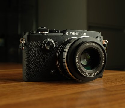 [Preowned] Olympus Pen-F 20MP w/ IBIS + TTArtisan 23mm F1.4 Lens