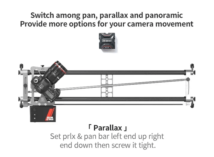 [BRAND NEW] YC ONION MHDB60 B (60CM MOTORIZED CAMERA SLIDER)