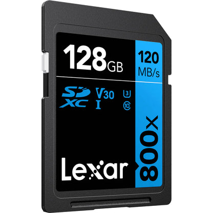 [BRAND NEW] Lexar BLUE Series High-Performance 800X SDHC / SDXC 128GB UHS-I