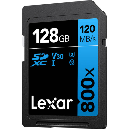 [BRAND NEW] Lexar BLUE Series High-Performance 800X SDHC / SDXC 128GB UHS-I