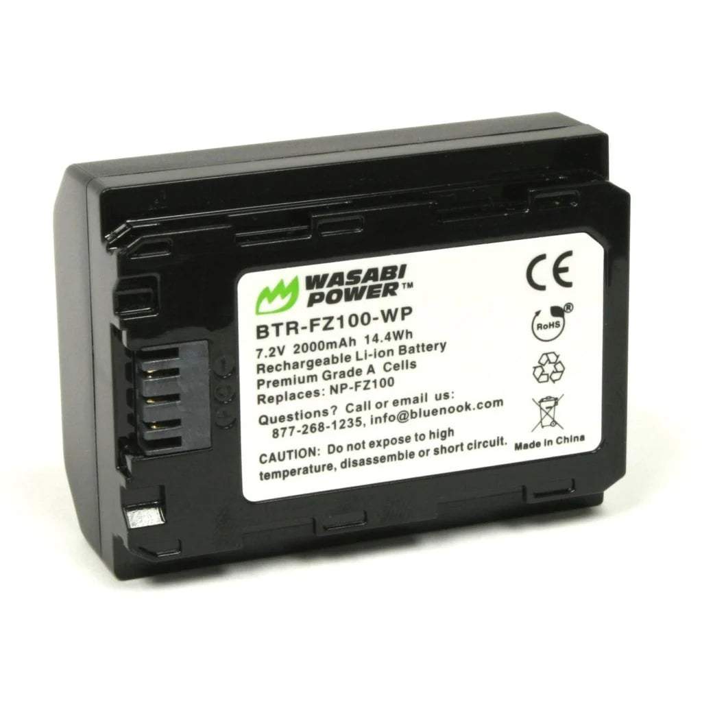 [BRAND NEW] Wasabi Power Battery NP FZ100 1 Pack only for Sony NP-FZ100