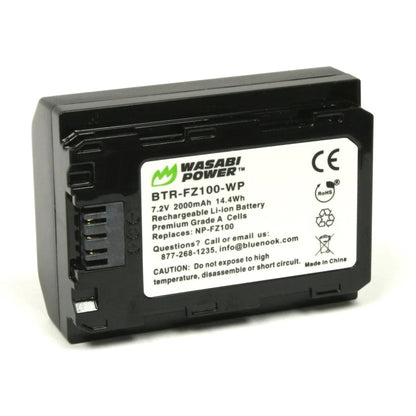 [BRAND NEW] Wasabi Power Battery NP FZ100 1 Pack only for Sony NP-FZ100
