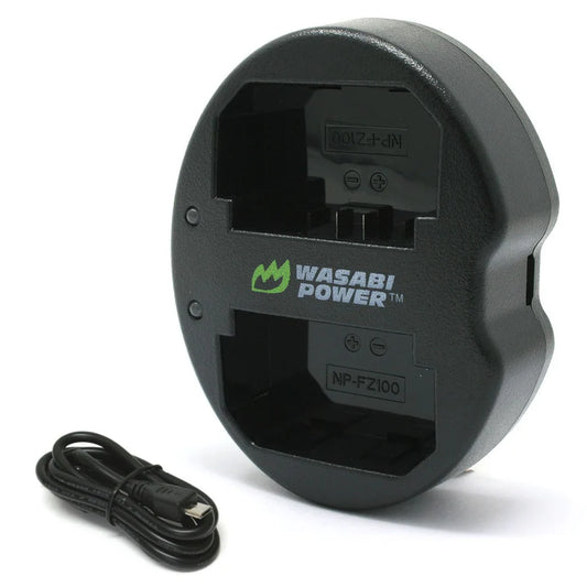 [BRAND NEW] Wasabi Power Battery NP FZ100 Dual USB Charger for Sony NP-FZ100