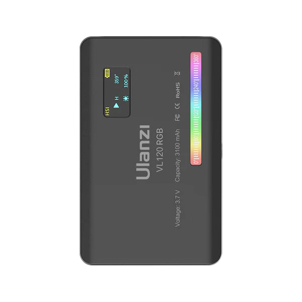 [BRAND NEW] Ulanzi VL120 RGB 2500K-9000K Mini LED Video Light