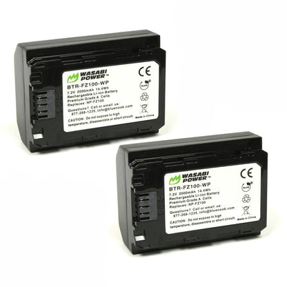[BRAND NEW] Wasabi Power Battery NP FZ100 1 Pack only for Sony NP-FZ100
