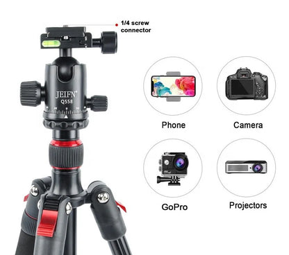 [BRAND NEW] Jeifn by Zomei Q558 Professiol Aluminum Foldable Camera Tripod with Detachable Monopod