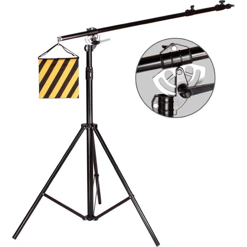 [BRAND NEW] Pxel LS-BM Heavy Duty Light Stand Boom Arm with and Sandbag