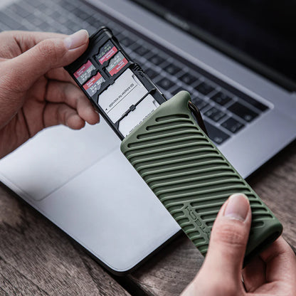 [BRAND NEW] PGY PGYTECH CreateMate High-speed Card Reader Case Green