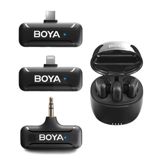 [BRAND NEW] BOYA BY-WM3T-U2 2 Person 2.4GHz Dual Channel USB Type-C Wireless Omnidirectional Microphone System