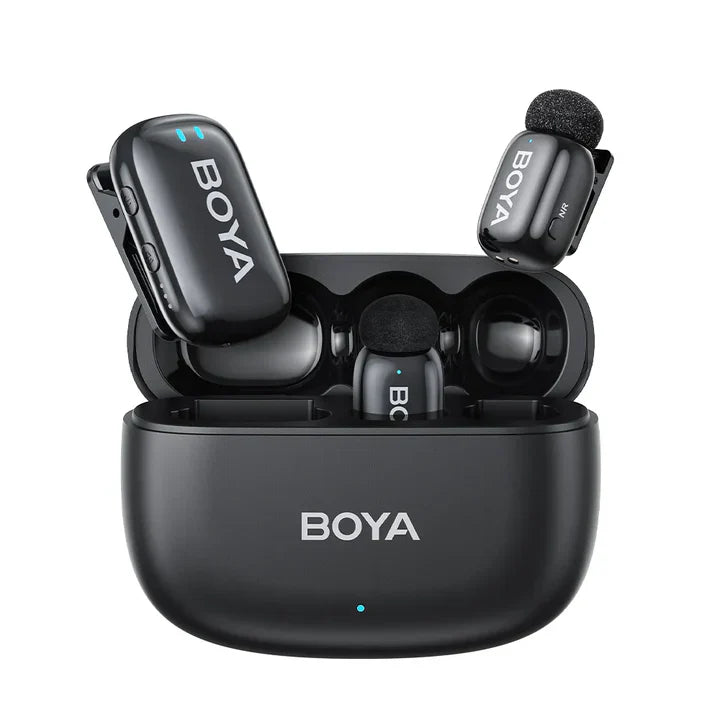 [BRAND NEW] BOYA MINI 12  Boya Mini 2-Person Dual TX + RX 2.4GHz Wireless Microphone System