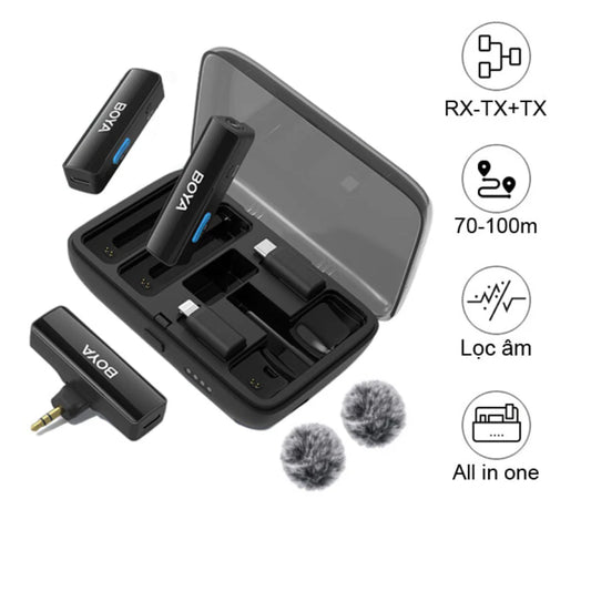 [BRAND NEW] Boya BOYALINK 2 2-Person Wireless Microphone System