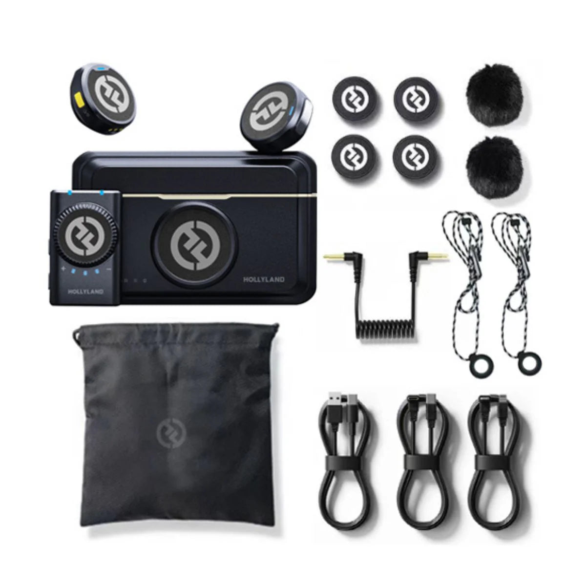 [BRAND NEW] HTC Hollyland Lark M2 Duo Camera Black