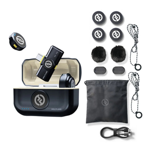 [BRAND NEW] HTC Hollyland Lark M2 Duo w/ USB Plug - Black