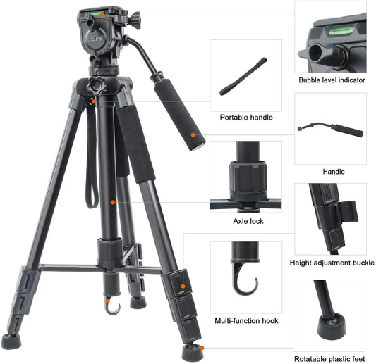 [BRAND NEW] Jeifn by Zomei Q580 Professional Aluminum Camera Tripod