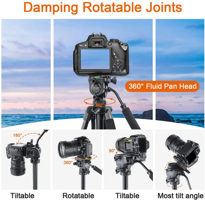 [BRAND NEW] Jeifn by Zomei Q580 Professional Aluminum Camera Tripod