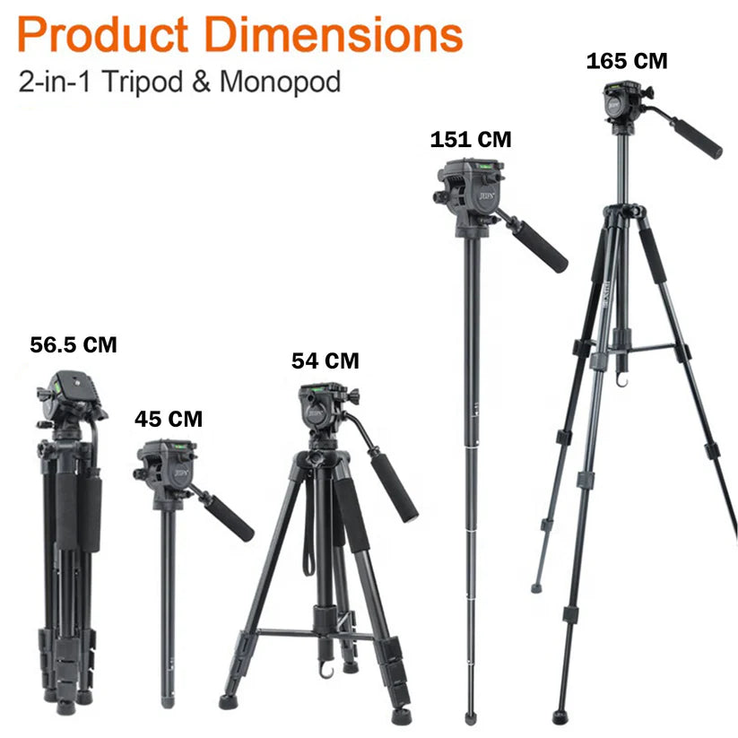 [BRAND NEW] Jeifn by Zomei Q580 Professional Aluminum Camera Tripod