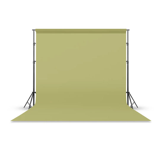 [BRAND NEW] Pxel P272 2.7 x 10m Seamless Solid Color Paper Photo Background Backdrop (Mustard Green)