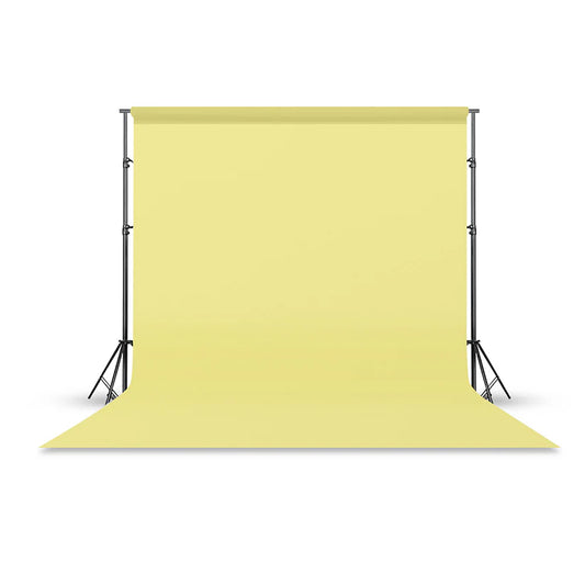 [BRAND NEW] Pxel P272 2.7 x 10m Seamless Solid Color Paper Photo Background Backdrop (Lemon Yellow)
