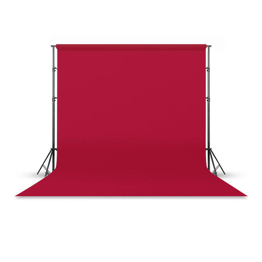 [BRAND NEW] Pxel P272 2.7 x 10m Seamless Solid Color Paper Photo Background Backdrop (Rose Red)