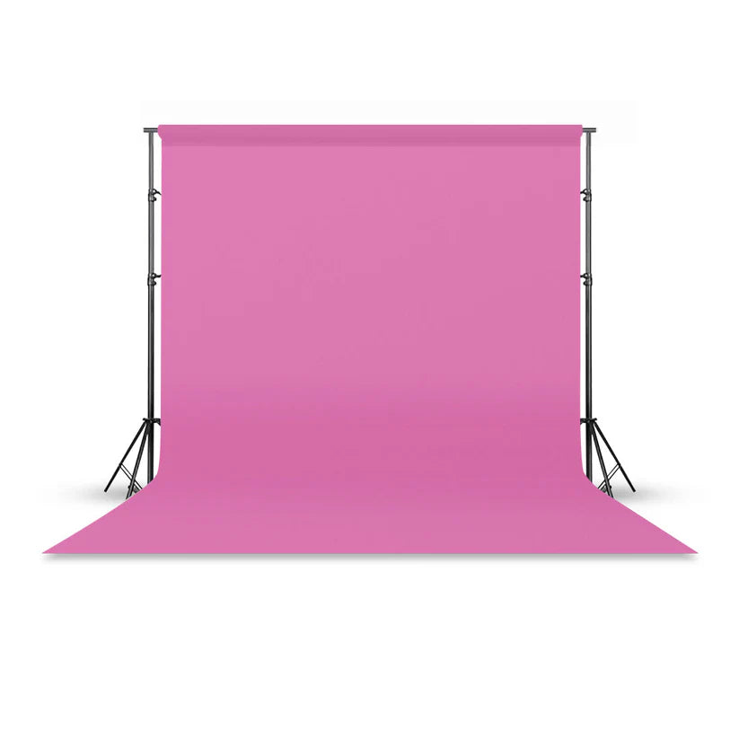[BRAND NEW] Pxel P272 2.7 x 10m Seamless Solid Color Paper Photo Background Backdrop (Pink)