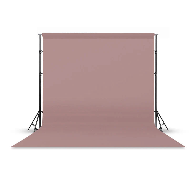 [BRAND NEW] Pxel P272 2.7 x 10m Seamless Solid Color Paper Photo Background Backdrop (Light Crimson)