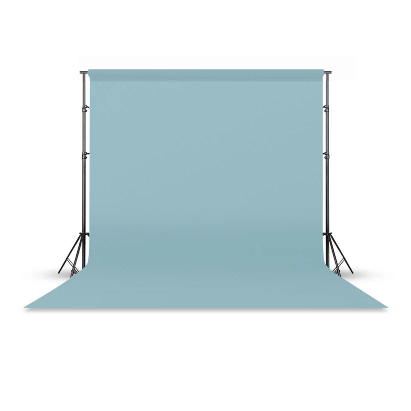 [BRAND NEW] Pxel P272 2.7 x 10m Seamless Solid Color Paper Photo Background Backdrop (Ocean Green)