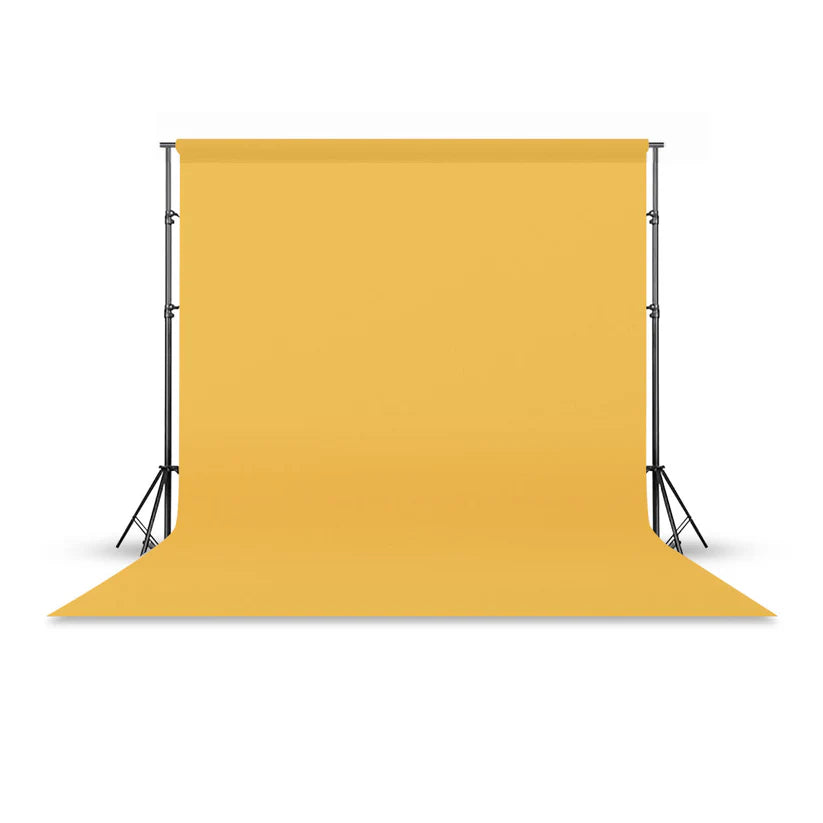 [BRAND NEW] Pxel P272 2.7 x 10m Seamless Solid Color Paper Photo Background Backdrop (Light Yellow)