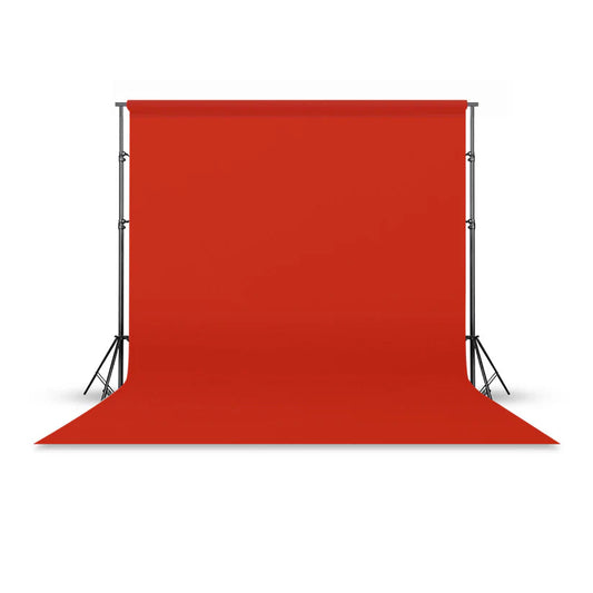 [BRAND NEW] Pxel P272 2.7 x 10m Seamless Solid Color Paper Photo Background Backdrop (Begonia Red)