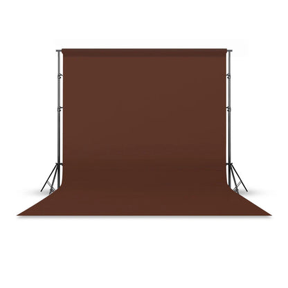 [BRAND NEW] Pxel P272 2.7 x 10m Seamless Solid Color Paper Photo Background Backdrop (Cocoa Brown)