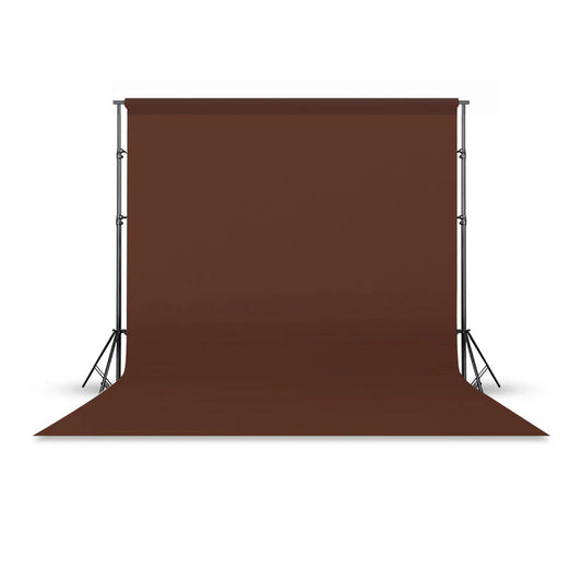 [BRAND NEW] Pxel P272 2.7 x 10m Seamless Solid Color Paper Photo Background Backdrop (Cocoa Brown)