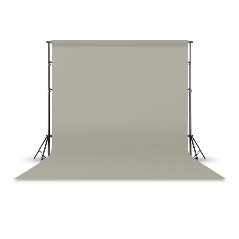 [BRAND NEW] Pxel P272 2.7 x 10m Seamless Solid Color Paper Photo Background Backdrop (Dull Aluminum)
