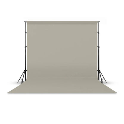 [BRAND NEW] Pxel P272 2.7 x 10m Seamless Solid Color Paper Photo Background Backdrop (Dull Aluminum)