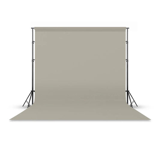 [BRAND NEW] Pxel P272 2.7 x 10m Seamless Solid Color Paper Photo Background Backdrop (Dull Aluminum)