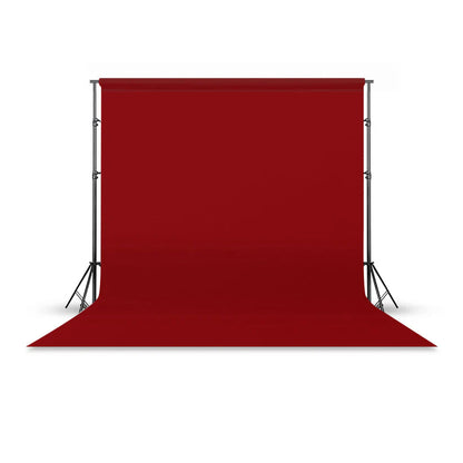 [BRAND NEW] Pxel P272 2.7 x 10m Seamless Solid Color Paper Photo Background Backdrop (Flame Red)