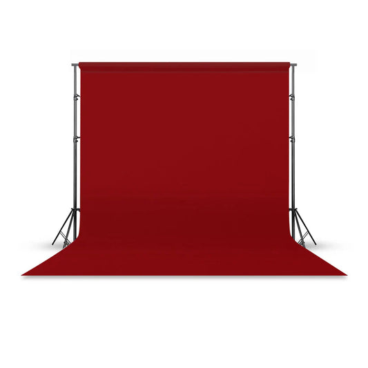 [BRAND NEW] Pxel P272 2.7 x 10m Seamless Solid Color Paper Photo Background Backdrop (Flame Red)
