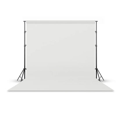 [BRAND NEW] Pxel P272 2.7 x 10m Seamless Solid Color Paper Photo Background Backdrop (Snow White)