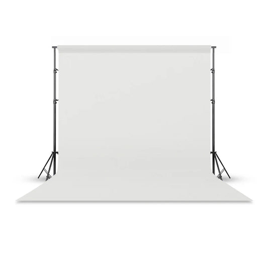 [BRAND NEW] Pxel P272 2.7 x 10m Seamless Solid Color Paper Photo Background Backdrop (Snow White)
