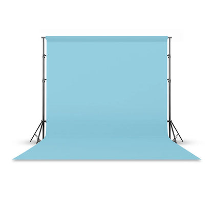 [BRAND NEW] Pxel P272 2.7 x 10m Seamless Solid Color Paper Photo Background Backdrop (Sky Blue)