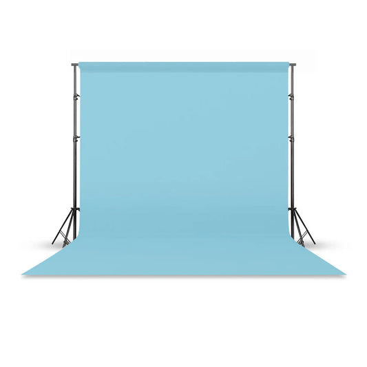 [BRAND NEW] Pxel P272 2.7 x 10m Seamless Solid Color Paper Photo Background Backdrop (Sky Blue)