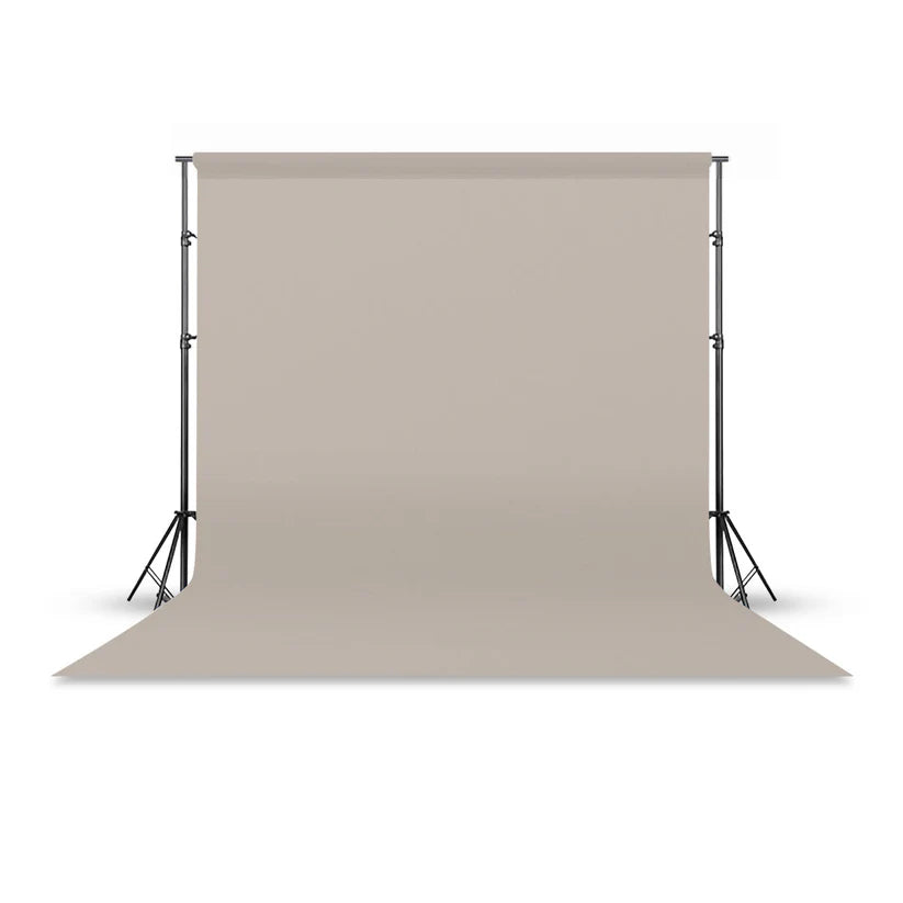 [BRAND NEW] Pxel P272 2.7 x 10m Seamless Solid Color Paper Photo Background Backdrop (Silver)