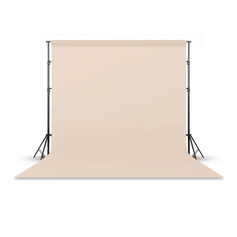 [BRAND NEW] Pxel P272 2.7 x 10m Seamless Solid Color Paper Photo Background Backdrop (Ivory)