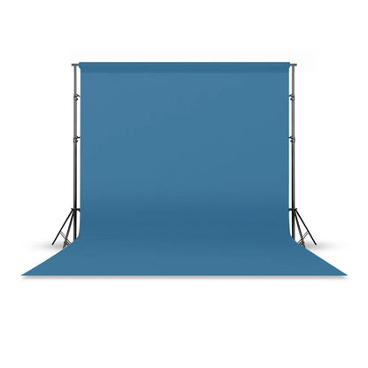 [BRAND NEW] Pxel P272 2.7 x 10m Seamless Solid Color Paper Photo Background Backdrop (Marine Blue)