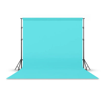 [BRAND NEW] Pxel P272 2.7 x 10m Seamless Solid Color Paper Photo Background Backdrop (Alpine Blue)