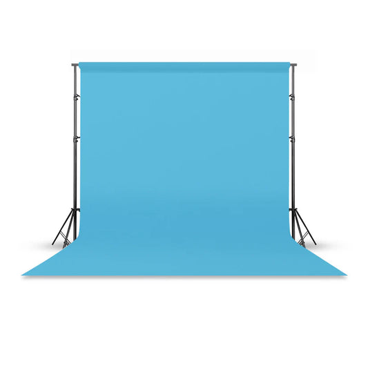 [BRAND NEW] Pxel P272 2.7 x 10m Seamless Solid Color Paper Photo Background Backdrop (Light Blue)