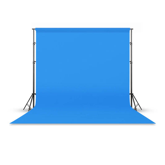 [BRAND NEW] Pxel P272 2.7 x 10m Seamless Solid Color Paper Photo Background Backdrop (Lake Blue)