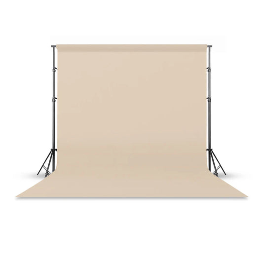 [BRAND NEW] Pxel P272 2.7 x 10m Seamless Solid Color Paper Photo Background Backdrop (Fawn)