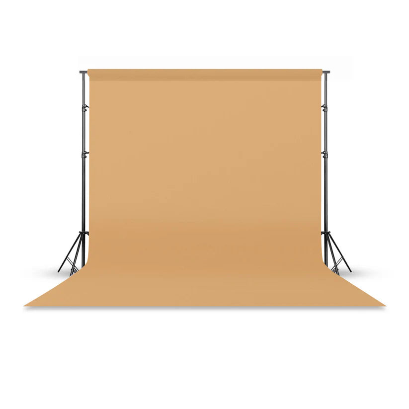 [BRAND NEW] Pxel P272 2.7 x 10m Seamless Solid Color Paper Photo Background Backdrop (Malt)