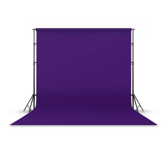 [BRAND NEW] Pxel P272 2.7 x 10m Seamless Solid Color Paper Photo Background Backdrop (Deep Purple)